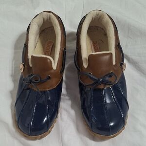 Sporto Wome's Blue and Brown Boots 7.5